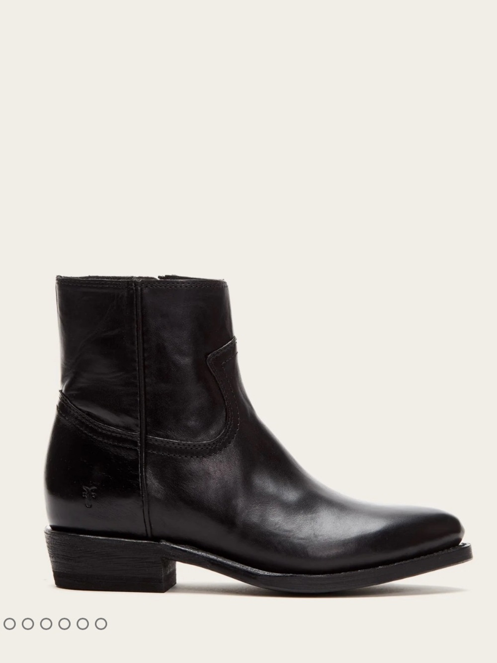 Frye ✨ Billy Inside Zip Bootie in Black